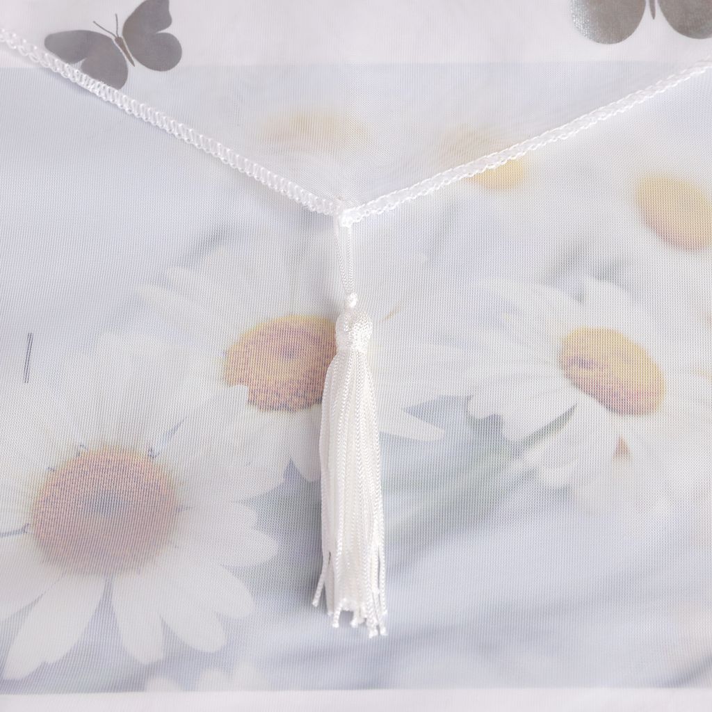 Scheibengardine halbtransparent Bistrogardine mit Produktbild 5