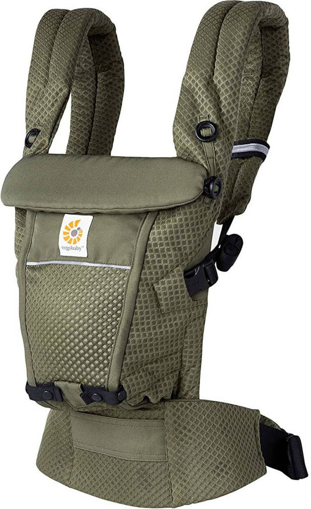 Ergobaby Adapt Soft Flex Mesh Babytrage Grün  Grün One Size Produktbild 1