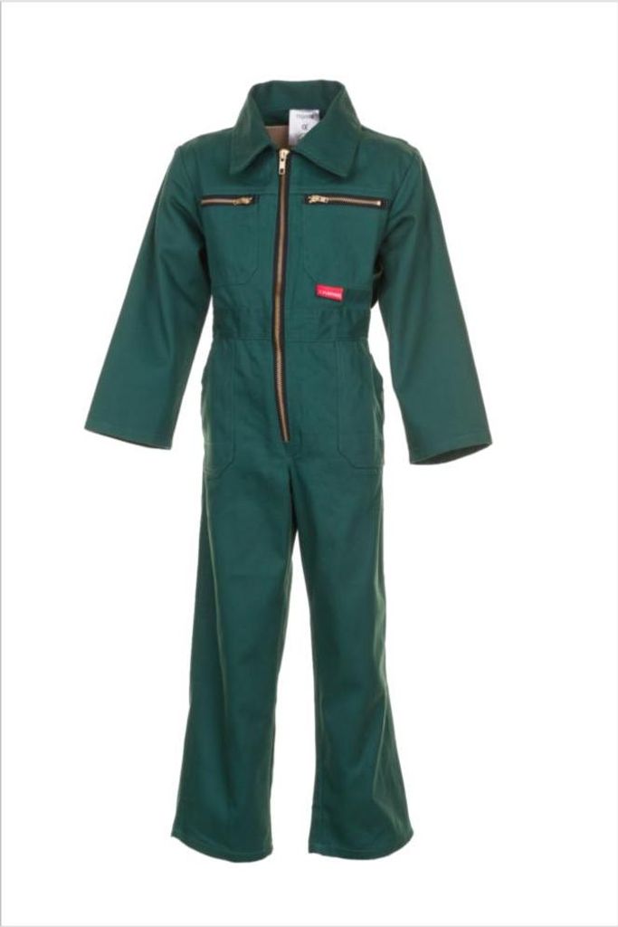 Planam Kinder Rallye-Kombination Gr. 98/104 mittelgrün Produktbild 