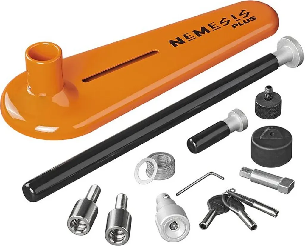 Sabot de roue Nemesis Plus SCM - Antivol haute sécurité camping-car - 3
