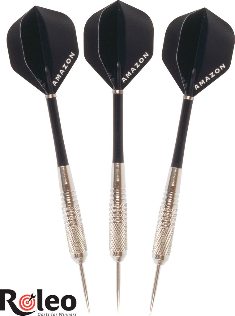 Steeldart Dart Pfeile R-1 von Roleo Darts - 21g inkl. Dartbox