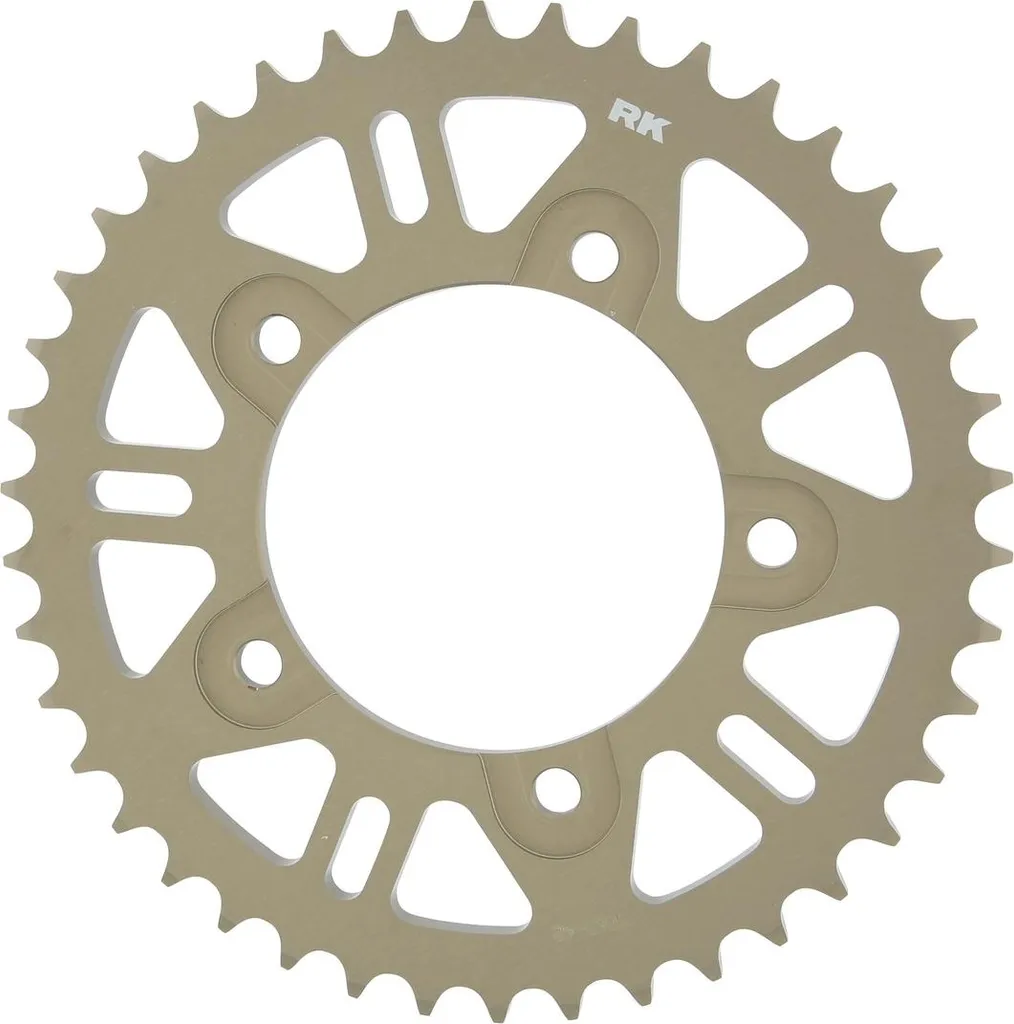 Pignon moto 42 dents RK A5627 en alu anodisé dur ultra léger pas 525