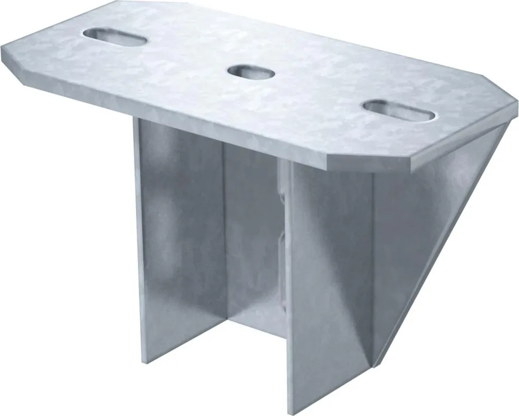 Accessoire de fixation plaque de tête KU 7 NOX FT pour rail en U OBO