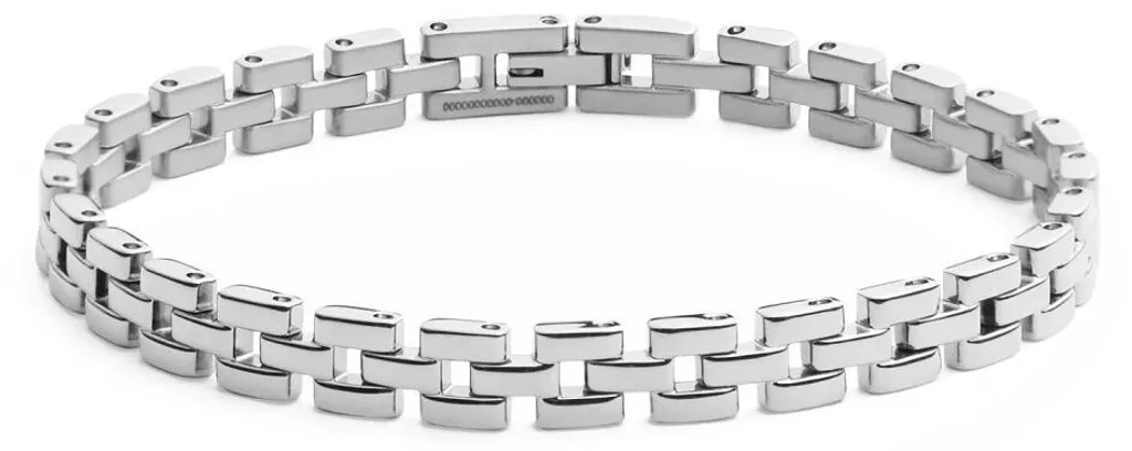 Bracelet Chic en Acier DW0040101 pour Tenue de Travail et Sortie - 17,5cm