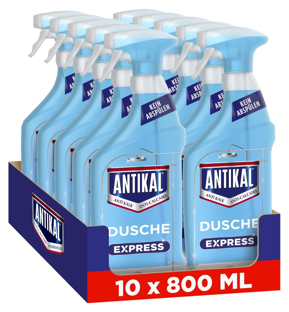 Antikal Kalkreiniger Bad, 10x800 ml Produktbild 