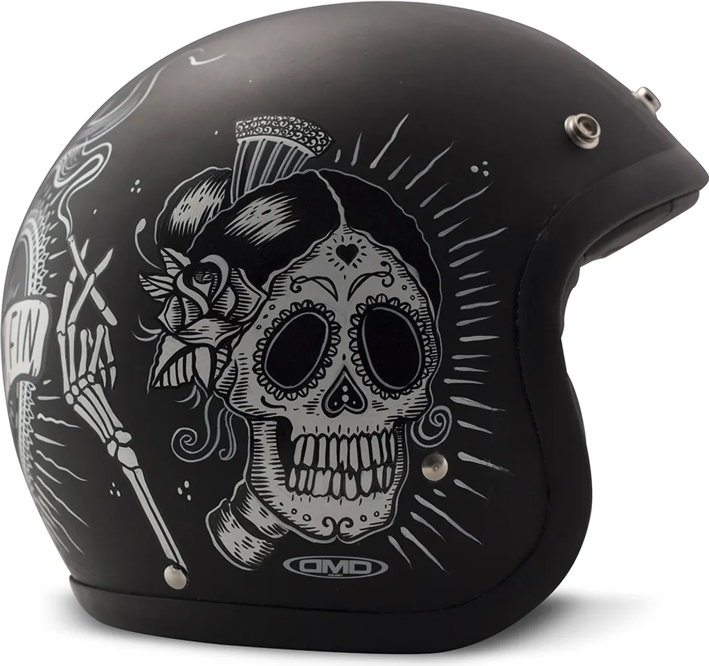 Casque Jet DMD RETRO Sin Fin S : Fini l'effet tête d'ampoule en Moto
