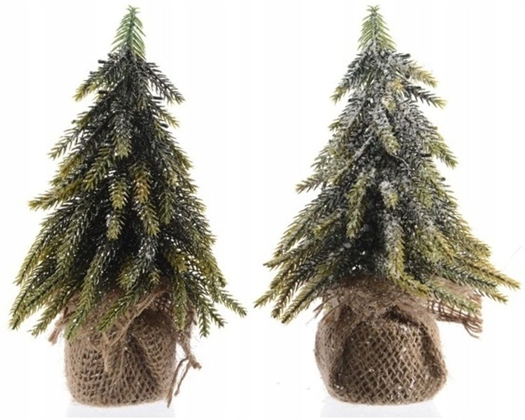 Weihnachtsbaum aus Jute 20cm Produktbild 
