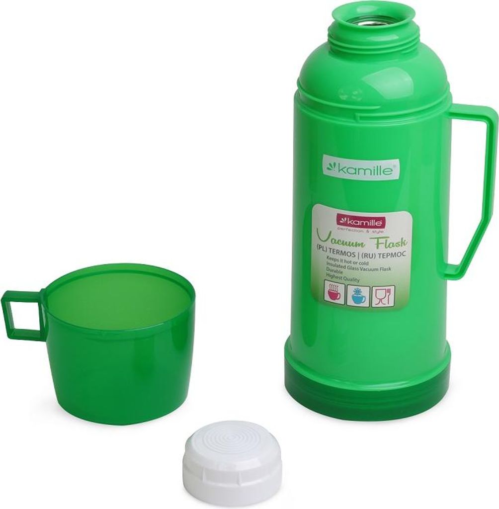Thermoskanne Mit Glasbehälter, 600 Ml