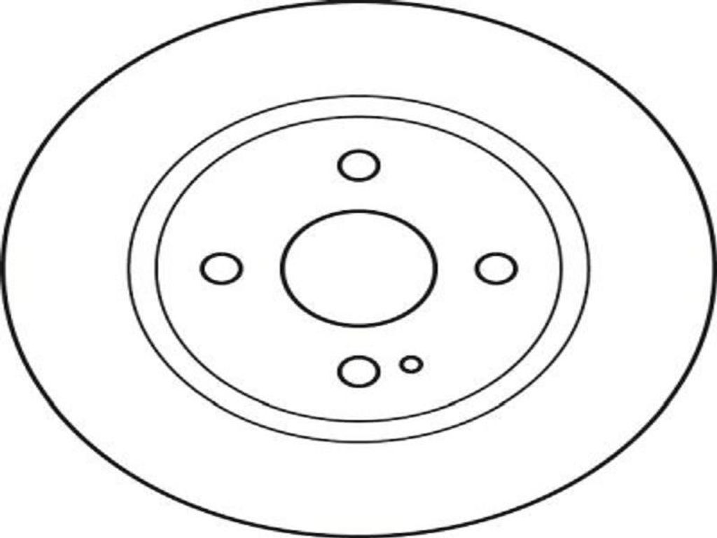 TRW Bremsscheiben (2 Stück) Vorderachse DF4966 Produktbild 