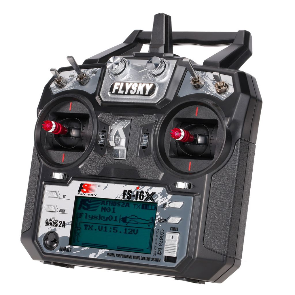 Flysky FS-i6X 2,4GHz 10CH AFHDS 2A RC vysílač s přijímačem Obrázek produktu 