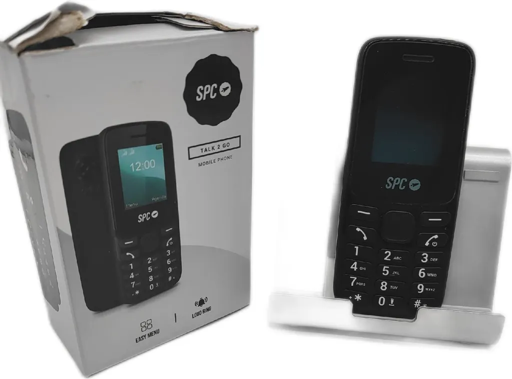 SPC Talk 2 Go Cellulare 2G Dual SIM con Torcia e Radio FM Nero