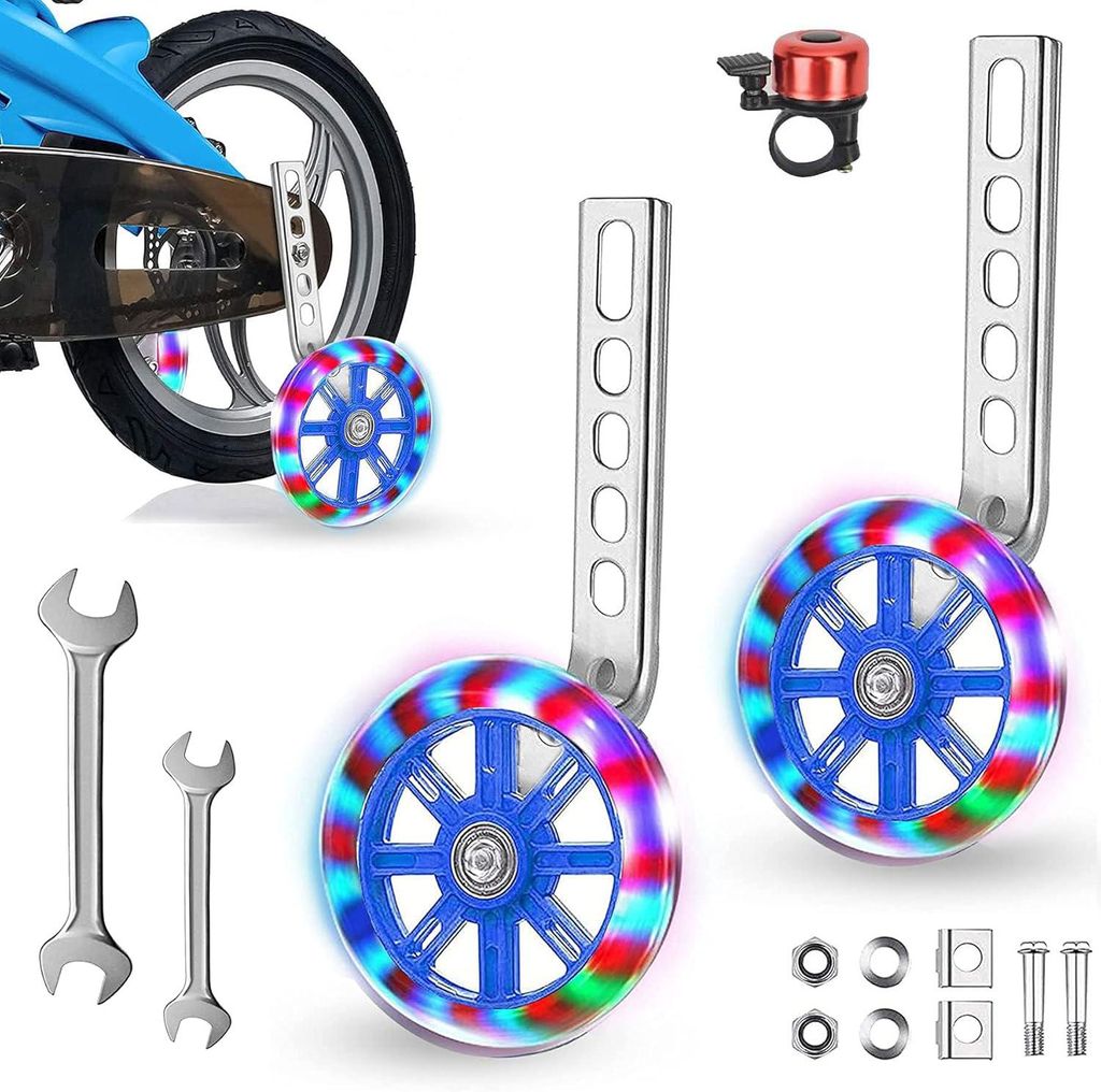 2 Stück Kinder Stützräder,Universal Stützräder,Stützräder Produktbild 