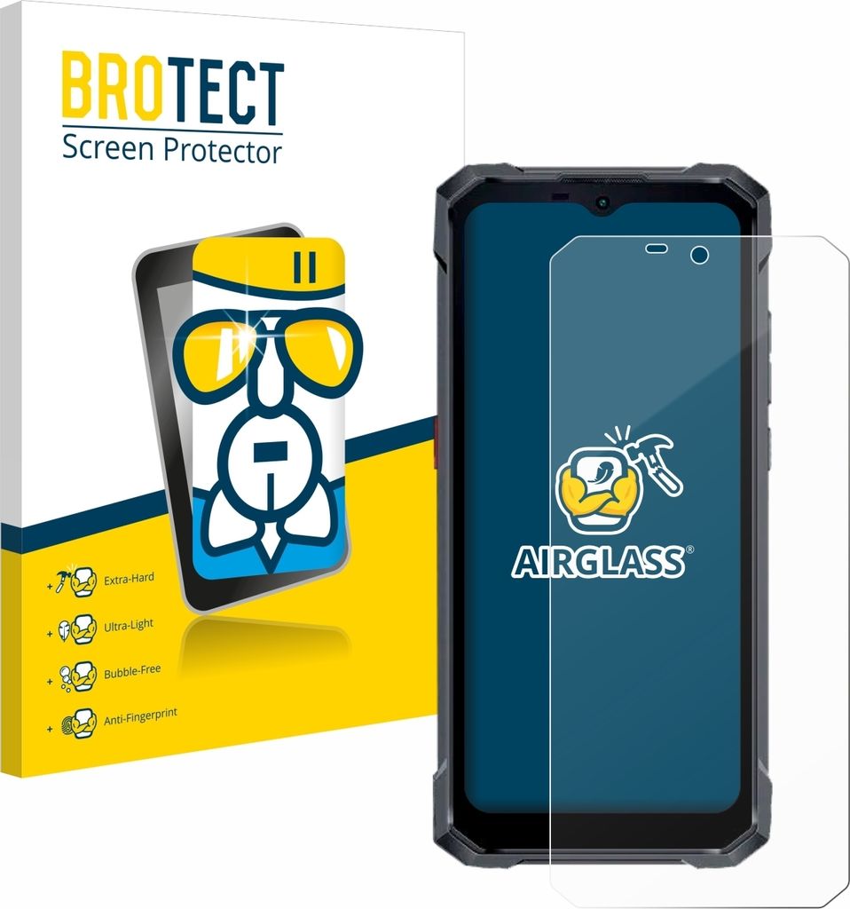 BROTECT Schutzglas für Hotwav W11 Schutzfolie Panzer Folie Glas Display Schutz klar