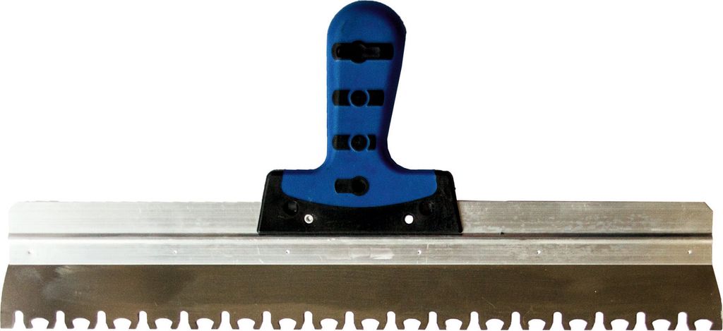 Alu-Rakel / Flächenspachtel rostfrei, HT-Zahnung