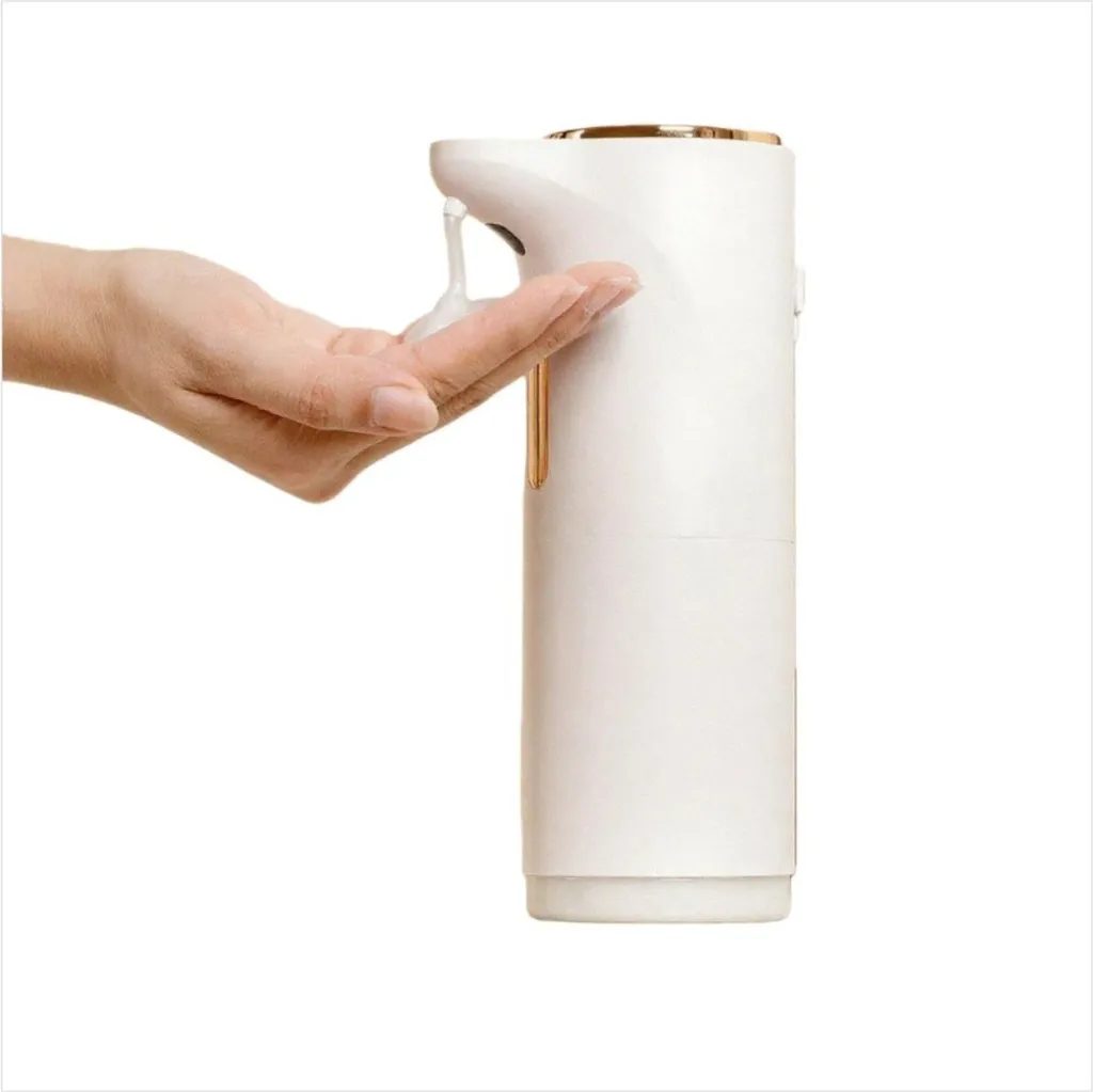 Distributore Automatico Di Sapone Cyrank Con Sensore – Schiumogeno Simpatico Per Bambini, Touchless, Ricaricabile (Rosa) - 2