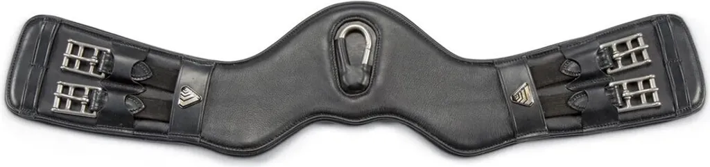 Sangle Velociti Lusso ER1660 cuir noir 66cm contre les frottements