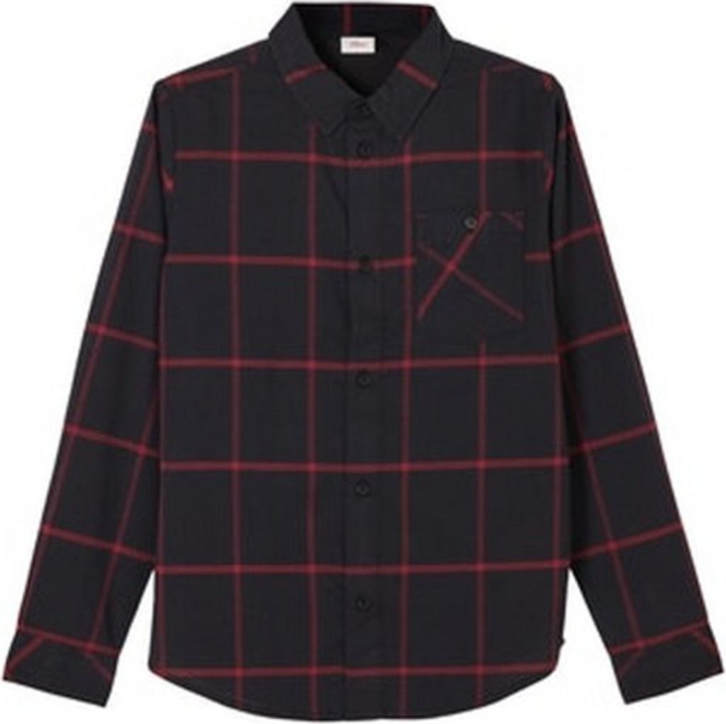 S. Oliver Hemd langarm black chec L