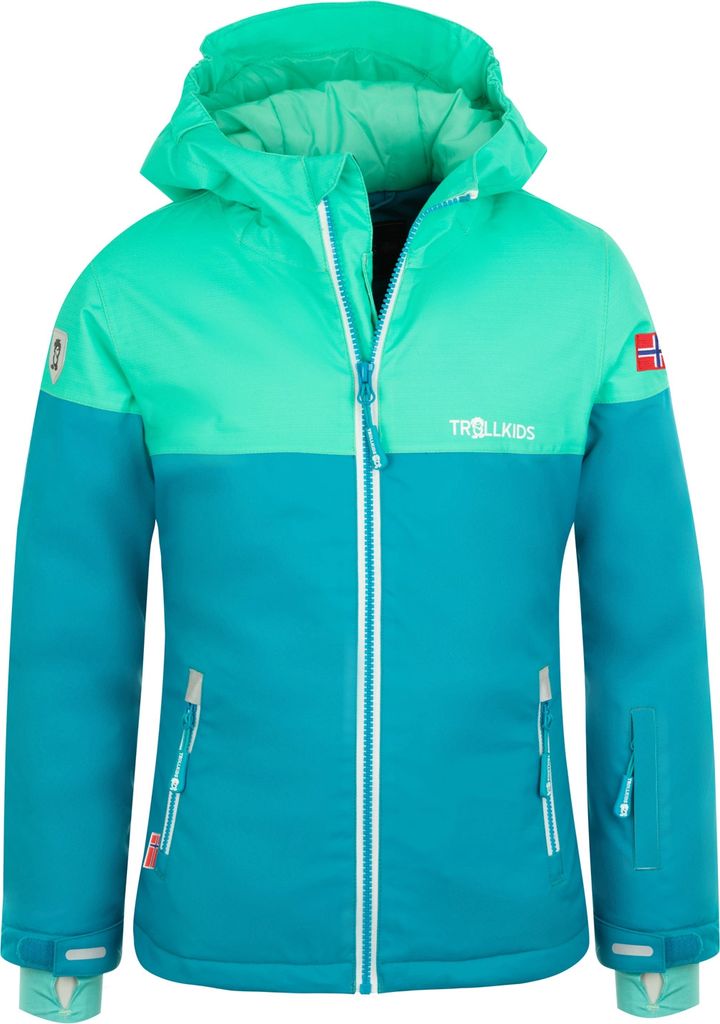 Trollkids Hallingdal Jacke Grün 110 cm Jungen,Mädchen Grün 110 cm