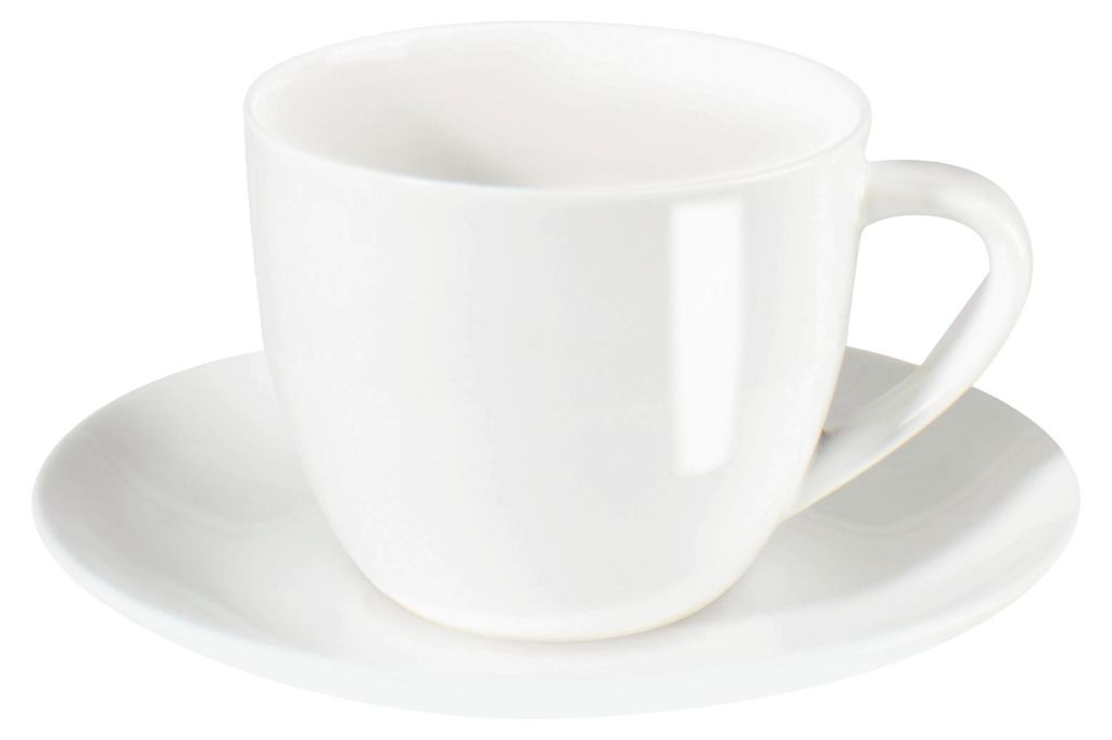 Tasse à cappuccino ASA A Table avec soucoupe, blanche, 250 Image du produit 