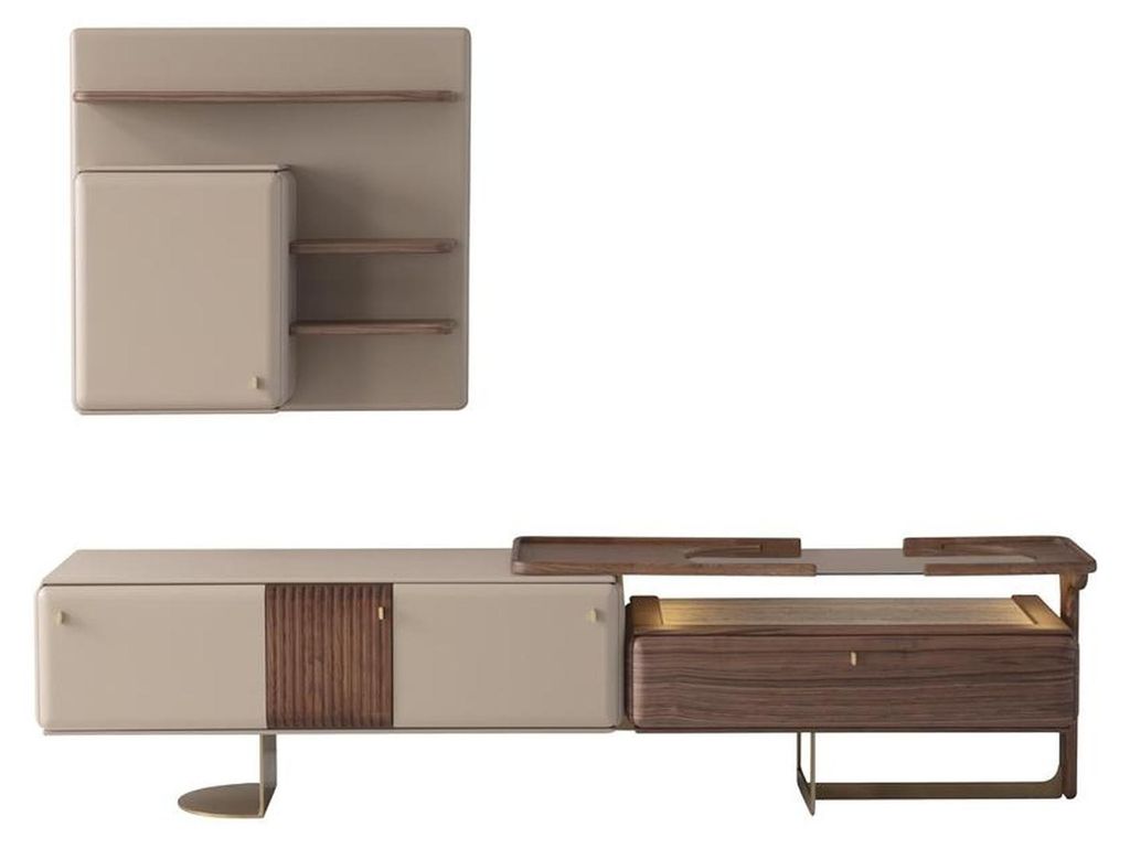 Komplette Grau-Weiße Wohnzimmer Sofagarnitur 2x Dreisitzer Regale Tische