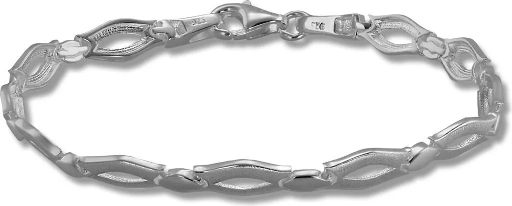 Bracelet Argent 925 Femme 19,3cm SilberDream SDA456J Finition Brillante