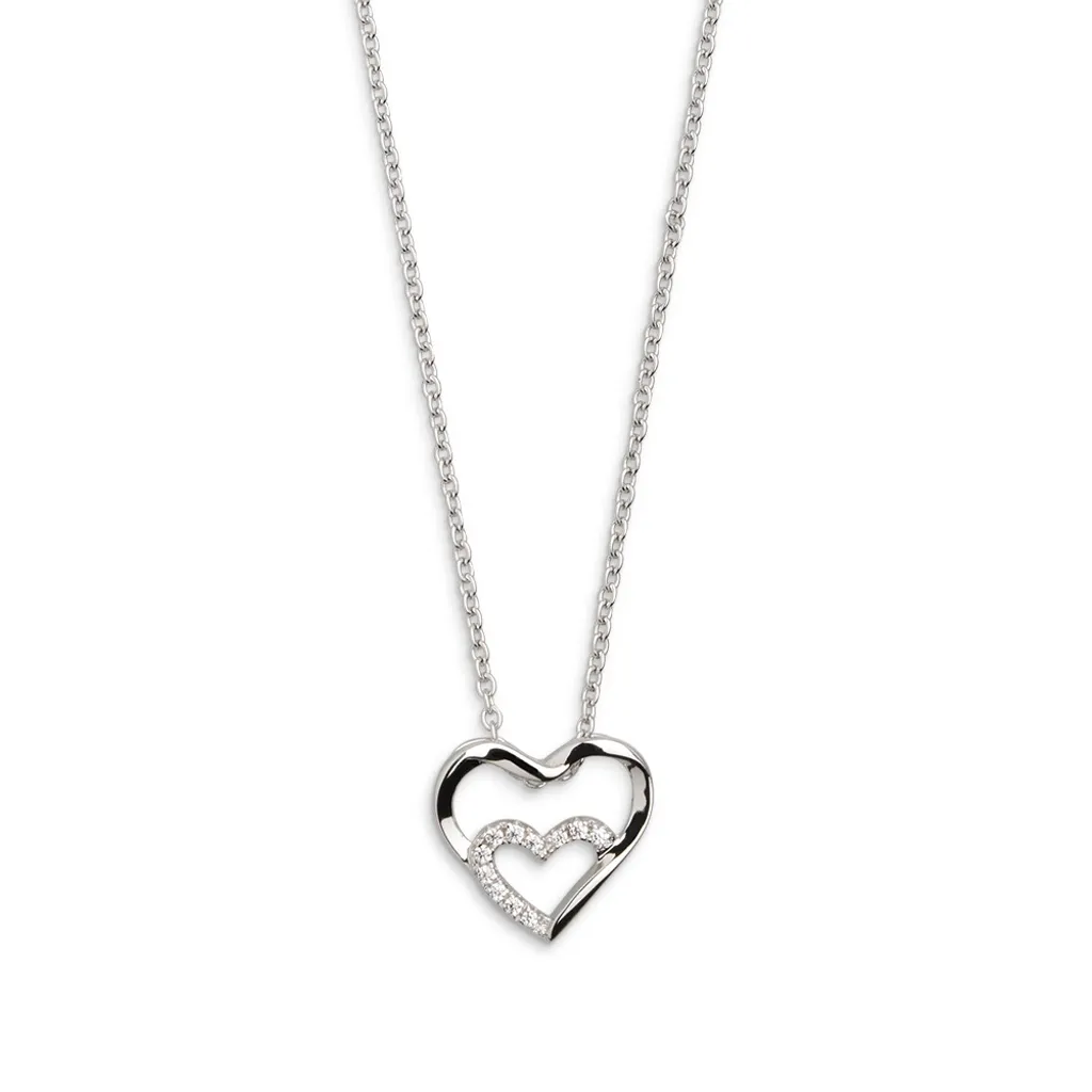 Collier Argenté XENOX XS2794 - Finition Miroir et Design Minimaliste