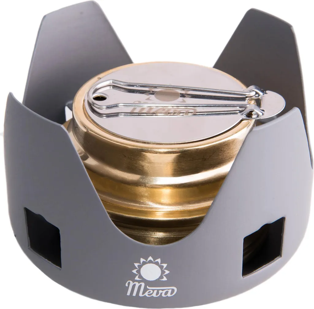 Fornellino ad Alcool MEVA Ultraleggero per Trekking e Biking - 3