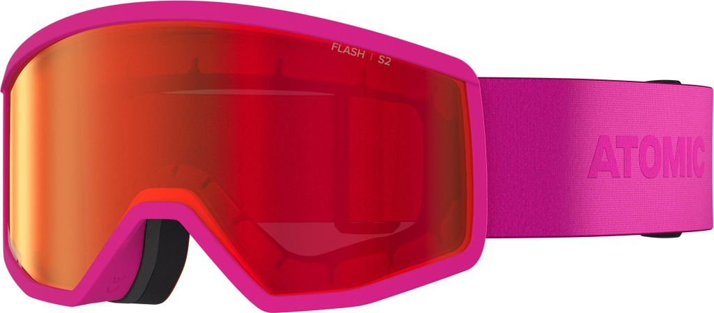 ATOMIC Four Junior XS Flash Skibrille pink Produktbild 