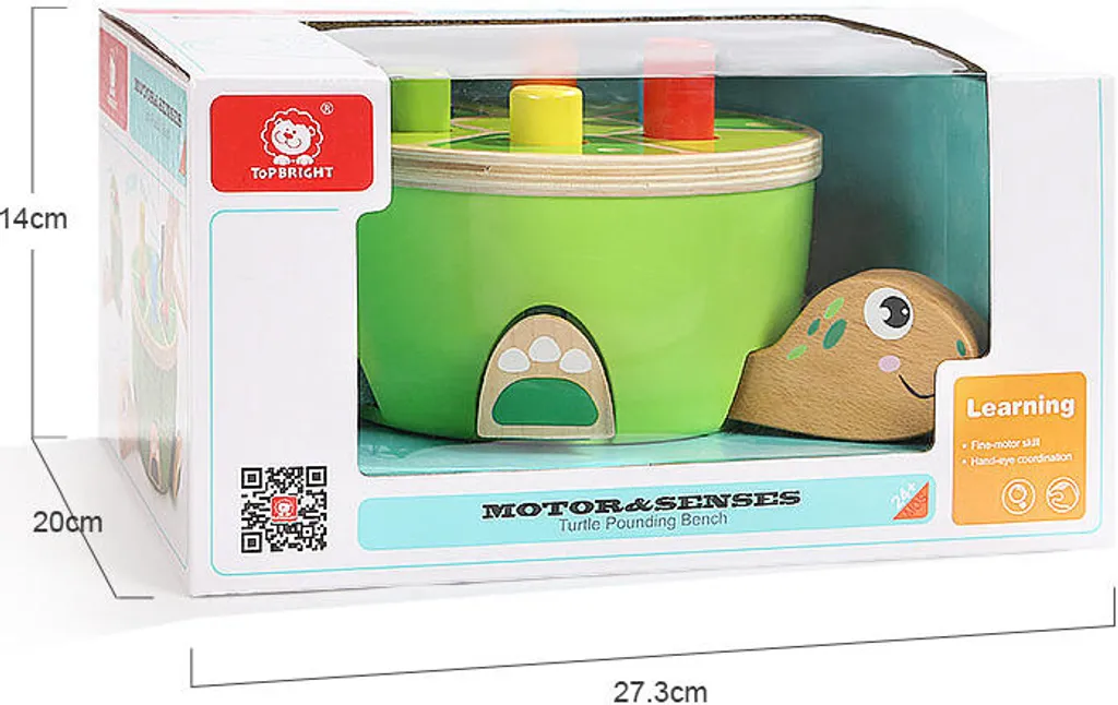 Jouet percussion Grenouille espiègle bois – Cadeau éveil solide bébé - 6