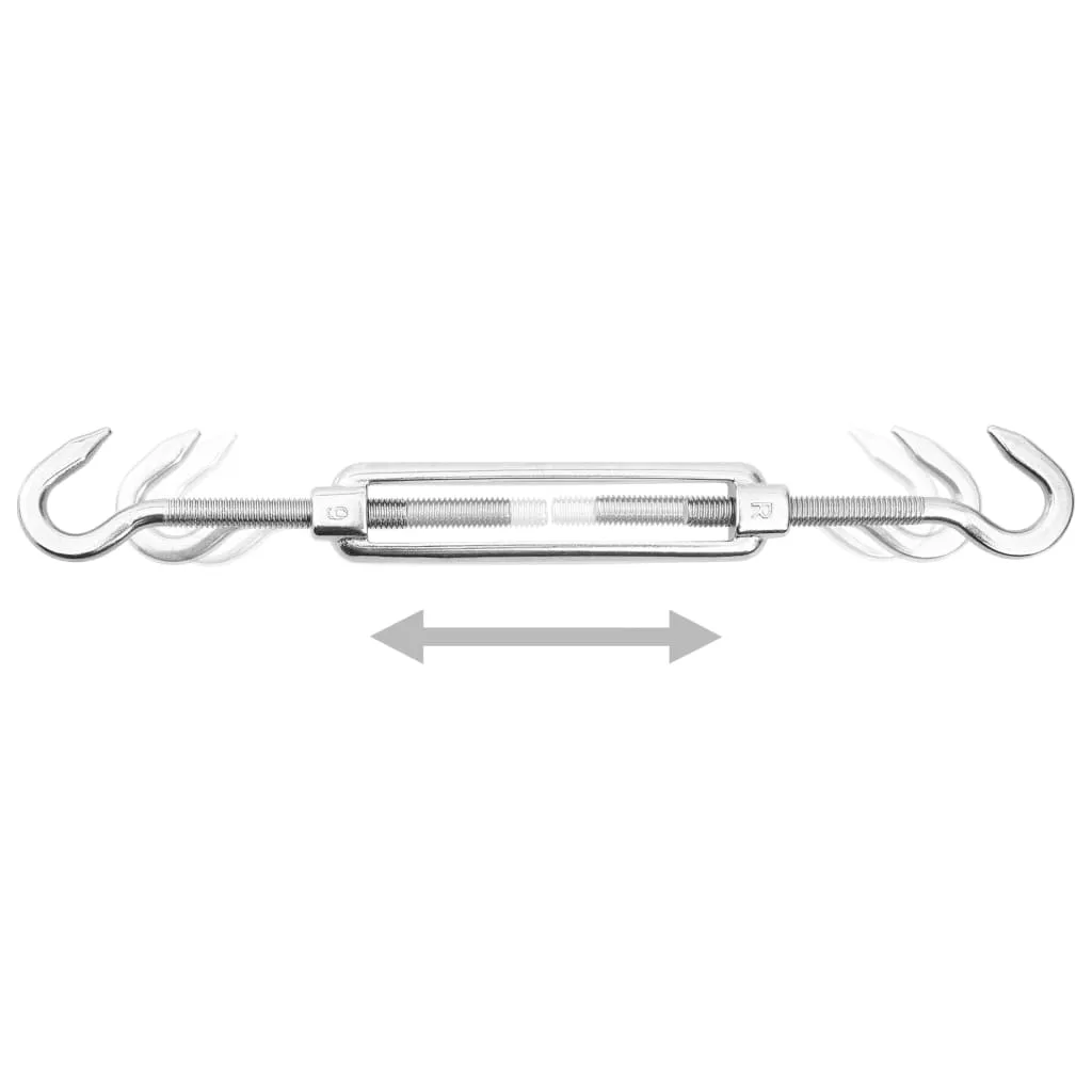 vidaXL Kit 9 Accessori in Acciaio Inox per Vele da Sole - Testato!
