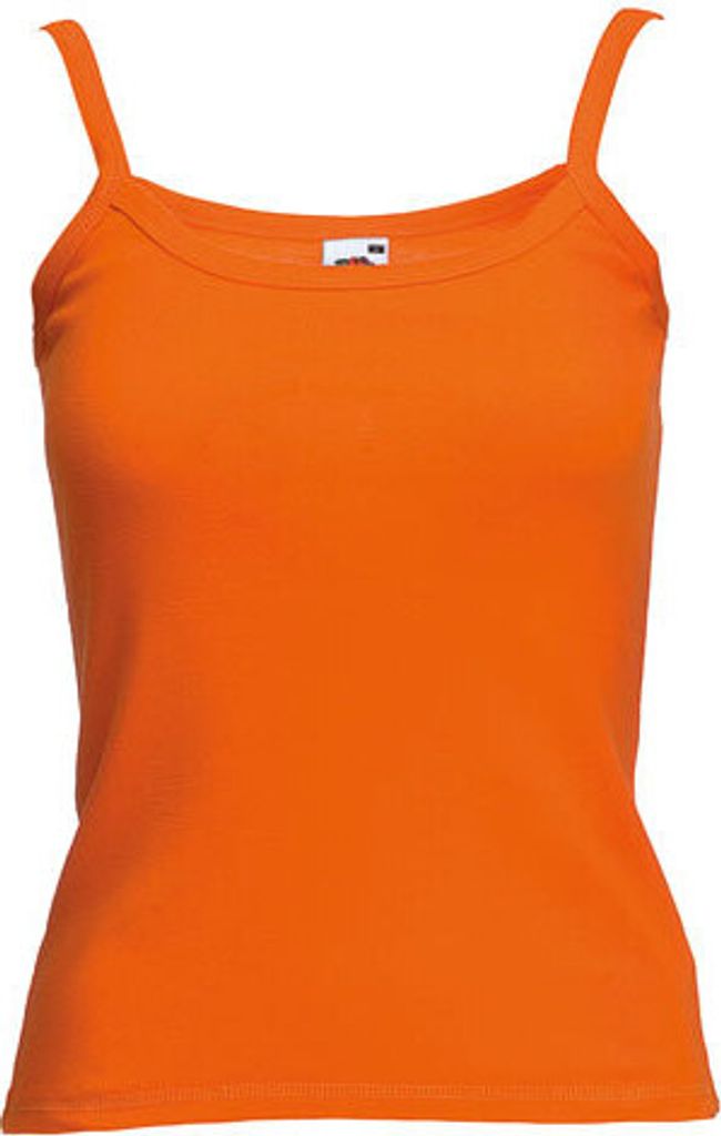 Fruit of the Loom - Valueweight V-Neck T - Orange - S