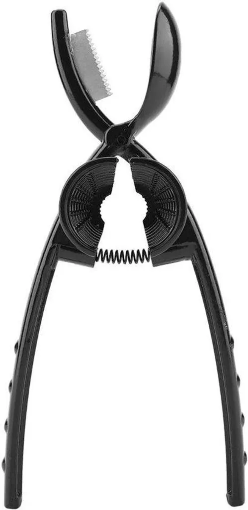 Pince casse-noix manuelle en métal ergonomique pour amandes et noisettes