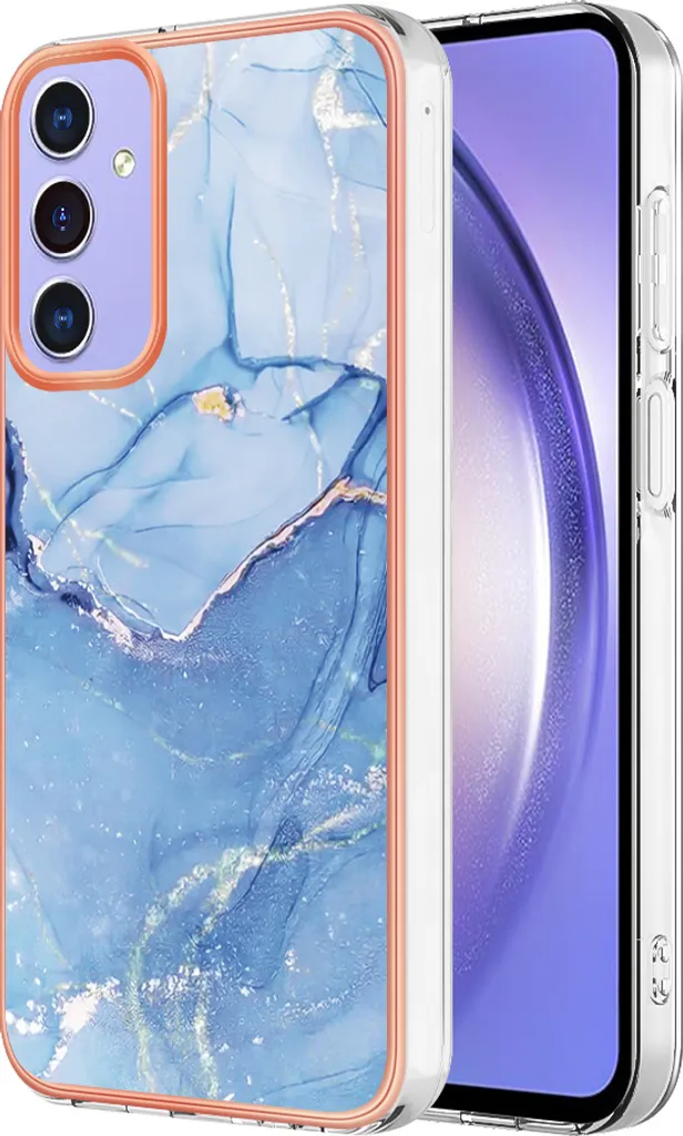 Custodia Samsung Galaxy A15 5G/4G Silicone TPU Azzurro Antiurto