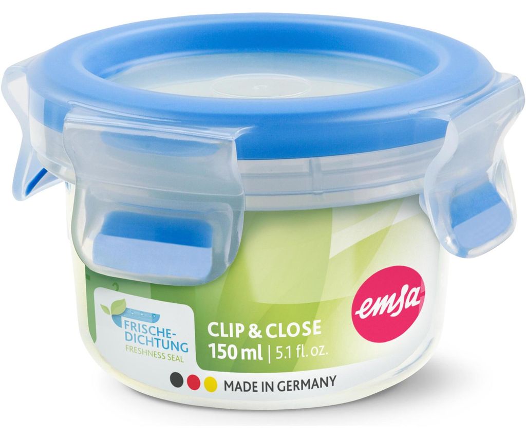 emsa Frischhaltedose CLIP & CLOSE 0,15 Liter transparent Produktbild 