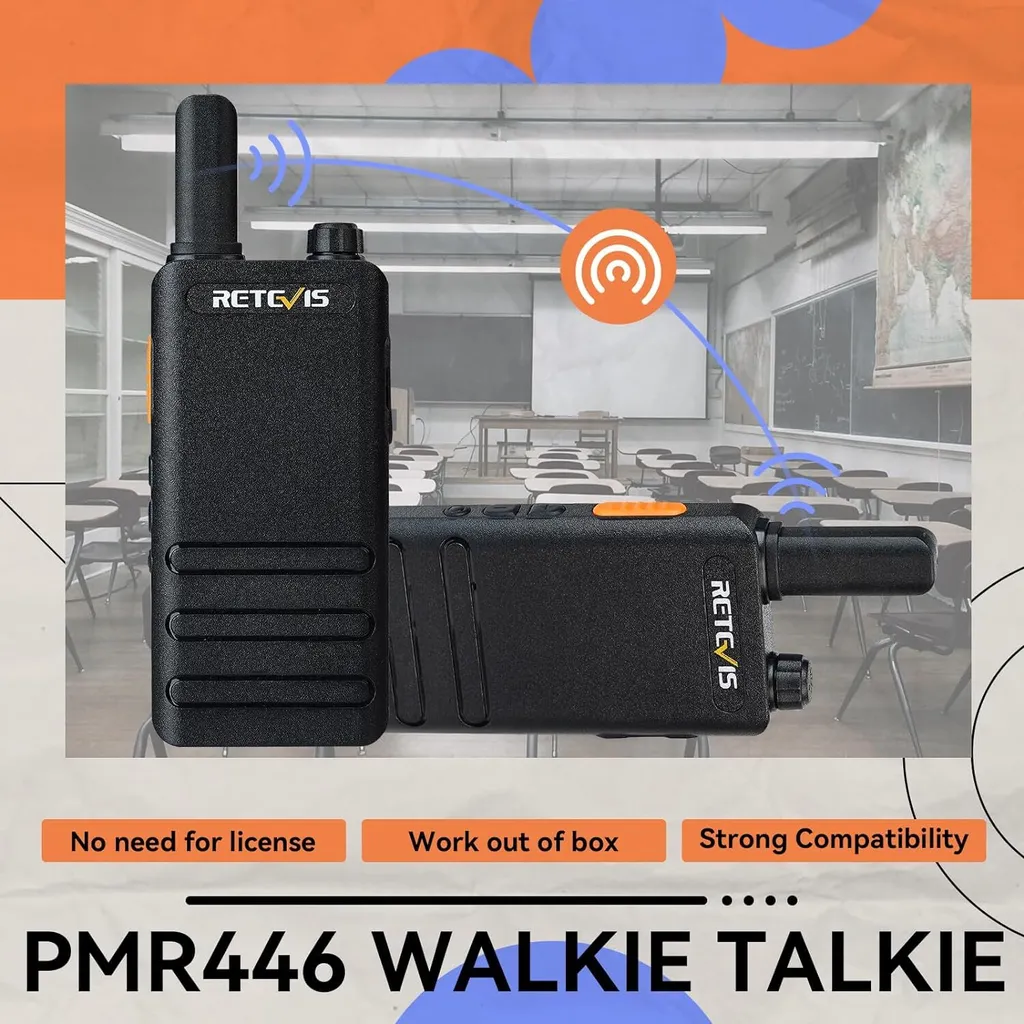 Communication d'Équipe Fluide avec le Talkie-Walkie Retevis RT622P