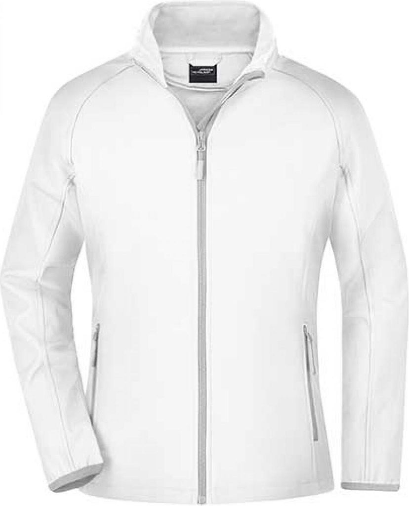 Softshelljacke für Promotion und Freizeit white/white, Gr. XL