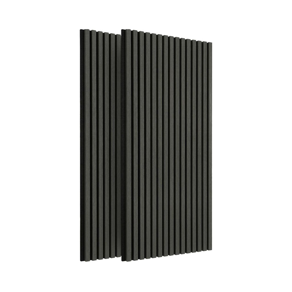 IZODEKOR Akustikpaneele 120x60 cm Dunkelholz 2er Set Produktbild 