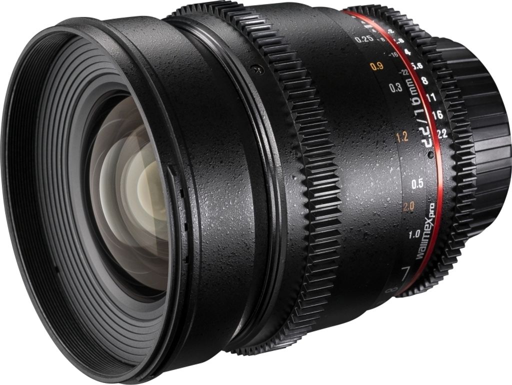 Walimex Pro 16mm 1:2,2 VDSLR Video- und Foto Produktbild 