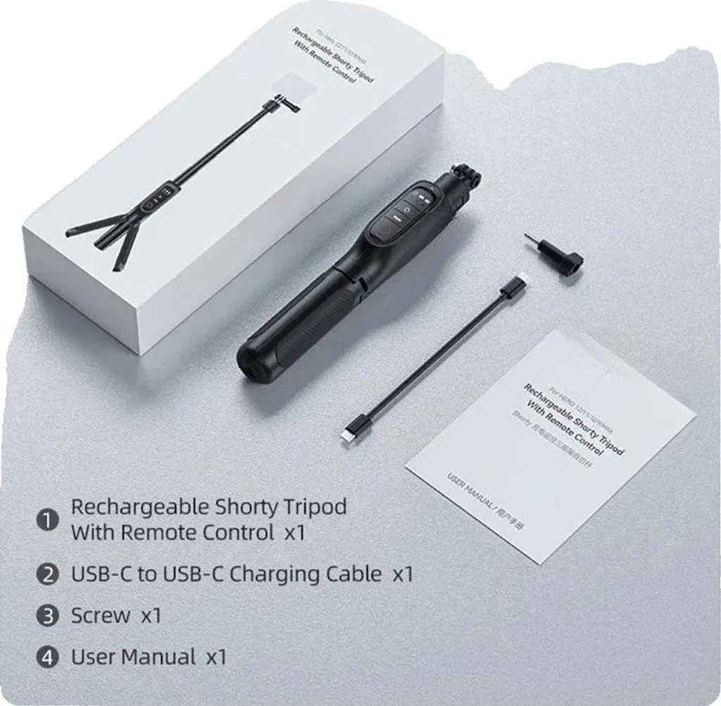 Trépied Selfie Stick avec Batterie 5000mAh et Rotation 360 Degrés PRO