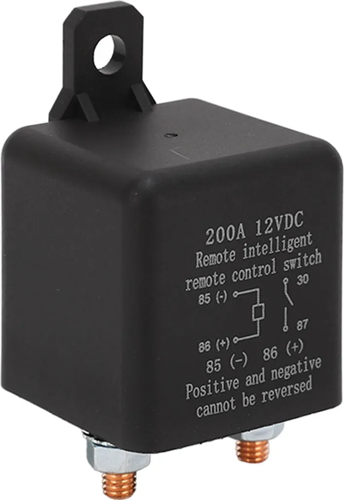 Interrupteur de déconnexion de batterie 12V 200A sans fil pour voiture