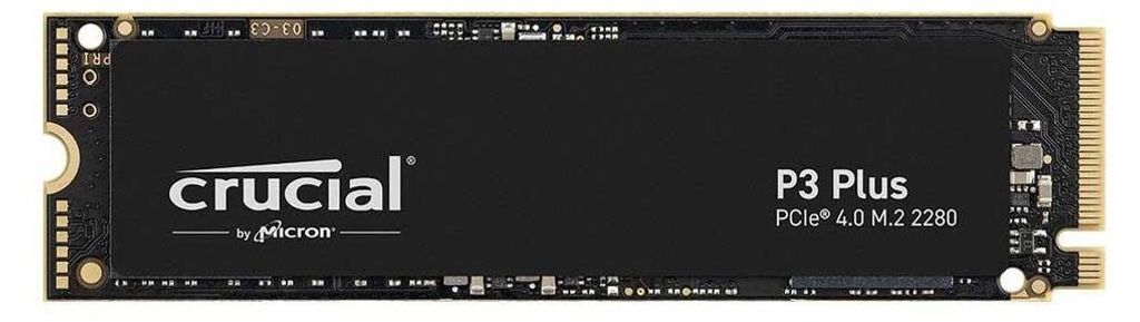 Crucial P3 Plus, 500 GB, M.2, 4700 MB/s Immagine del prodotto 