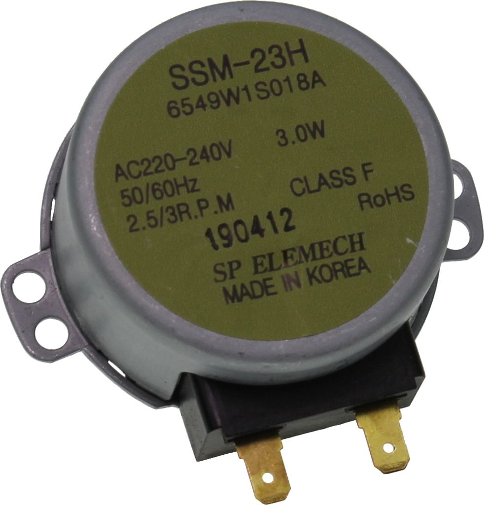 LG Drehteller Motor 6549W1S018A für Mikrowelle Bosch Siemens, SSM-23H HB77L55EU, HB86Q560
