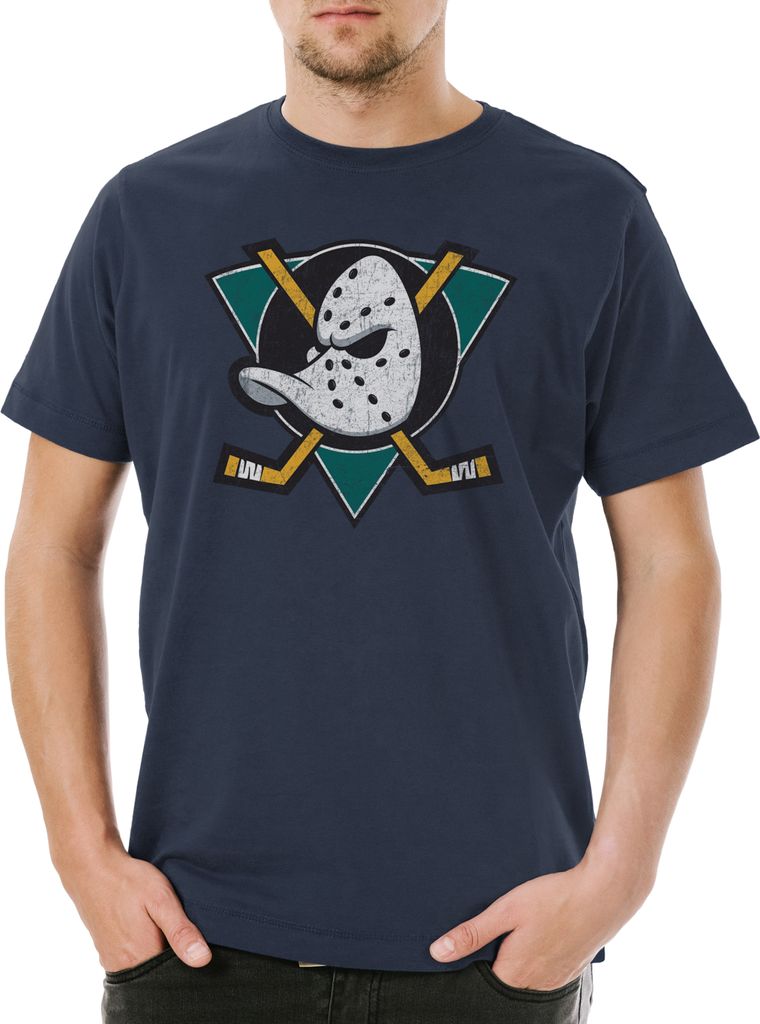 Urban Backwoods Ducks Hockey, Herren T-Shirt, Farbe: Navy, Größe: M