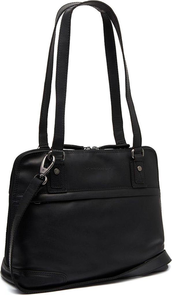 The Chesterfield Brand Schultertasche Umhängetasche Belgrado Shoulderbag Black schwarz