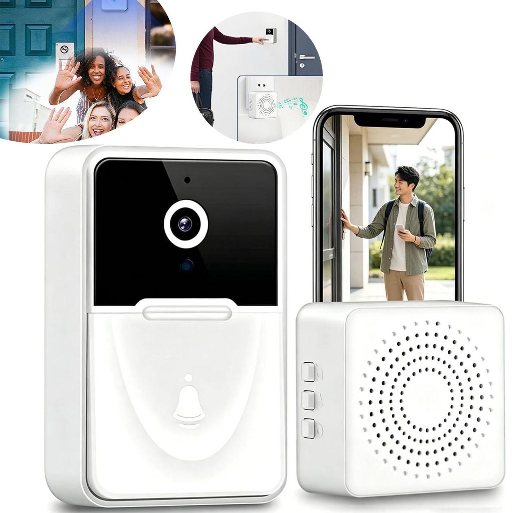 Kabellose Video Türklingel Kamera, Visuelle Smart Security Produktbild 