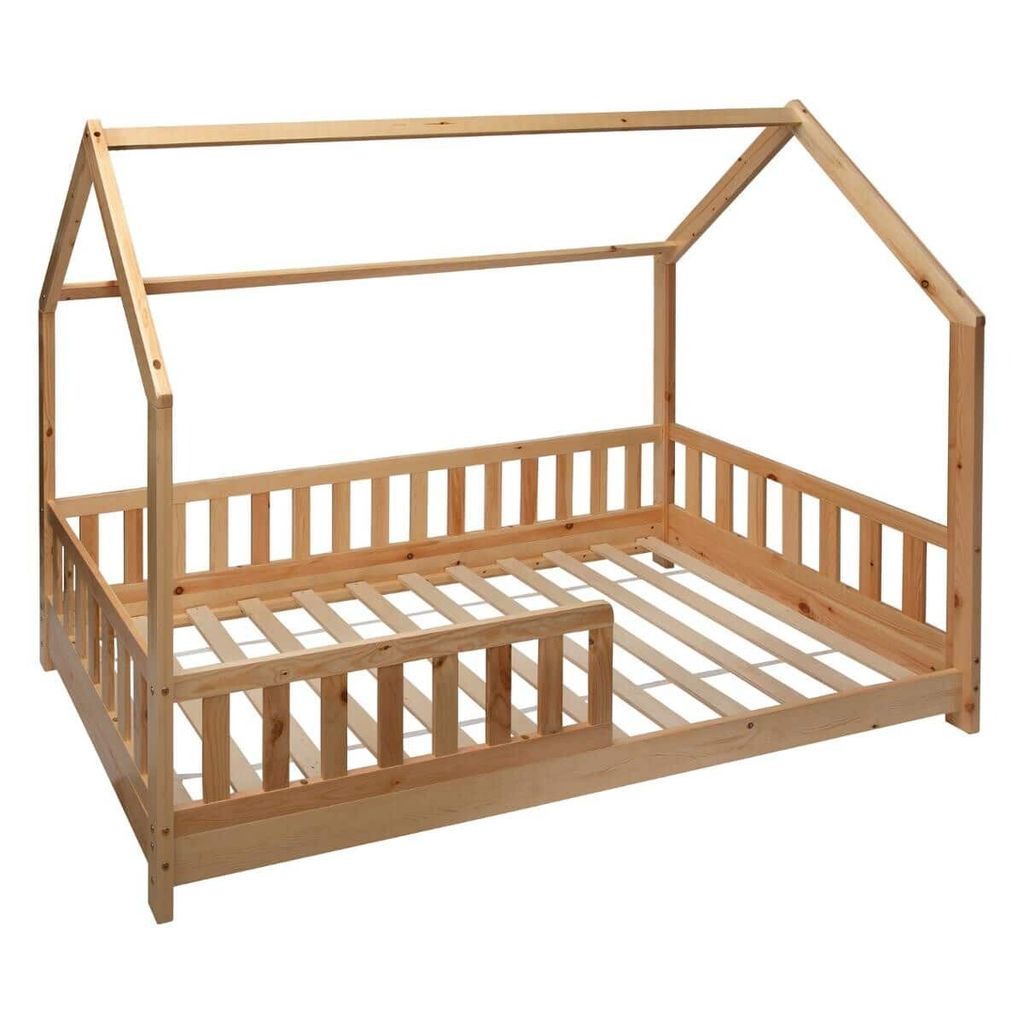 Kinder-hüttenbett "bosco" holz 90x190cm  - Atmosphera Image du produit 