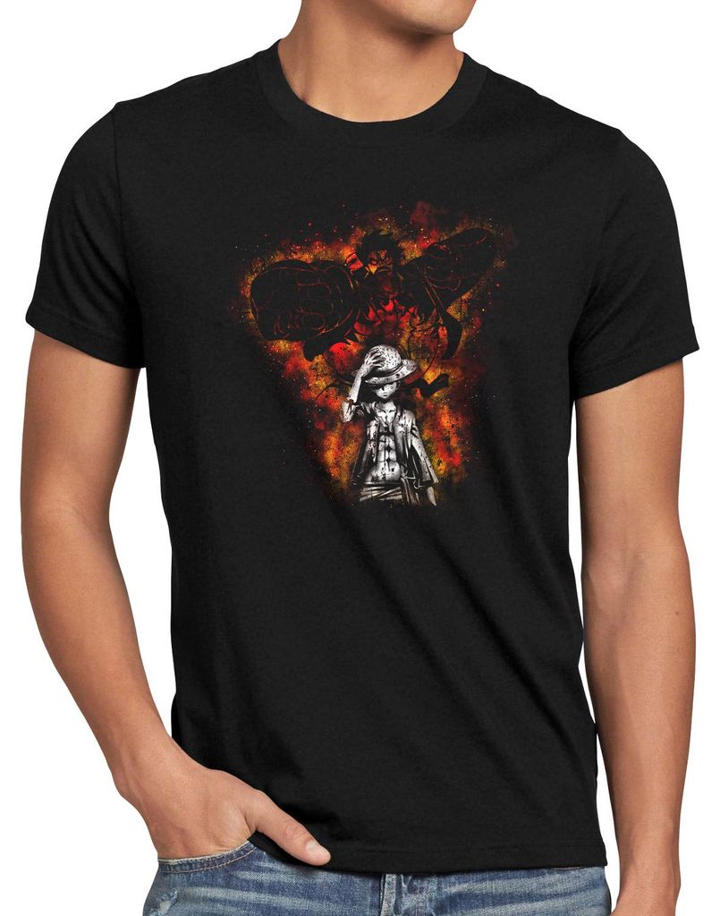 style3 Watercolor Gear 5 Herren T-Shirt