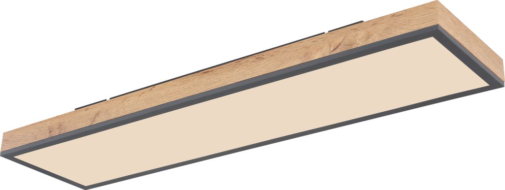 Globo Lighting Deckenleuchte Aluminium Graphit, LED