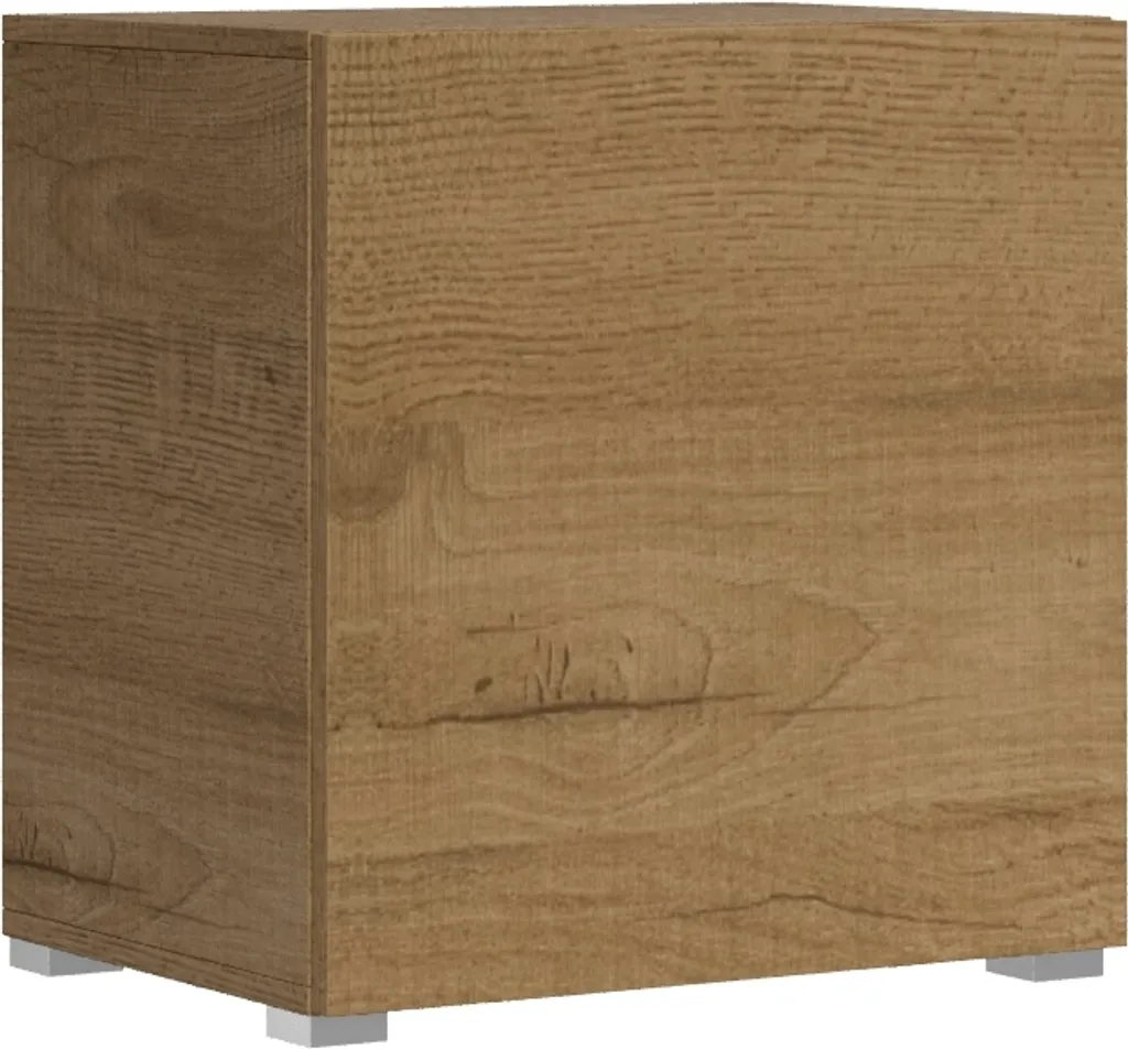 Support de meuble bas Socle au sol Chêne Nature 60x60 avec pieds