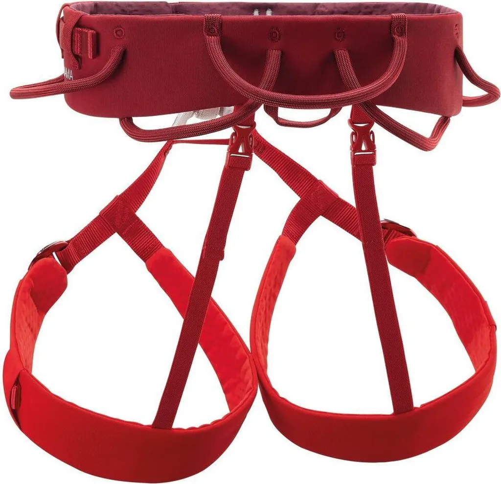 Harnais de Montagne ADJAMA Dark Red S - Pour Alpinisme et Grandes Voies